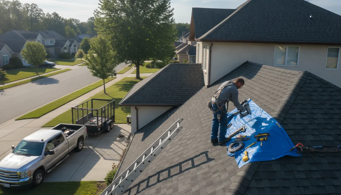 Roofing in Great Valley